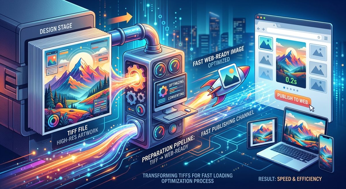 How to Prepare TIFF Design Files for Faster Web Image Publishing
